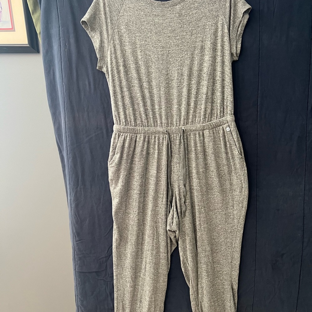 Livi Active Heather Gray Jumpsuit